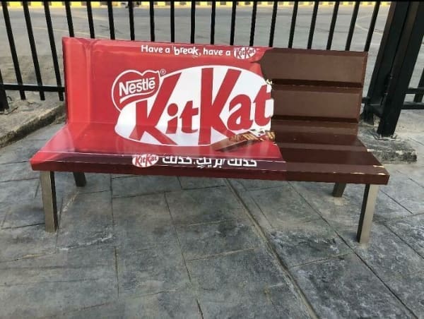 Clever Designs Kit Kat bench