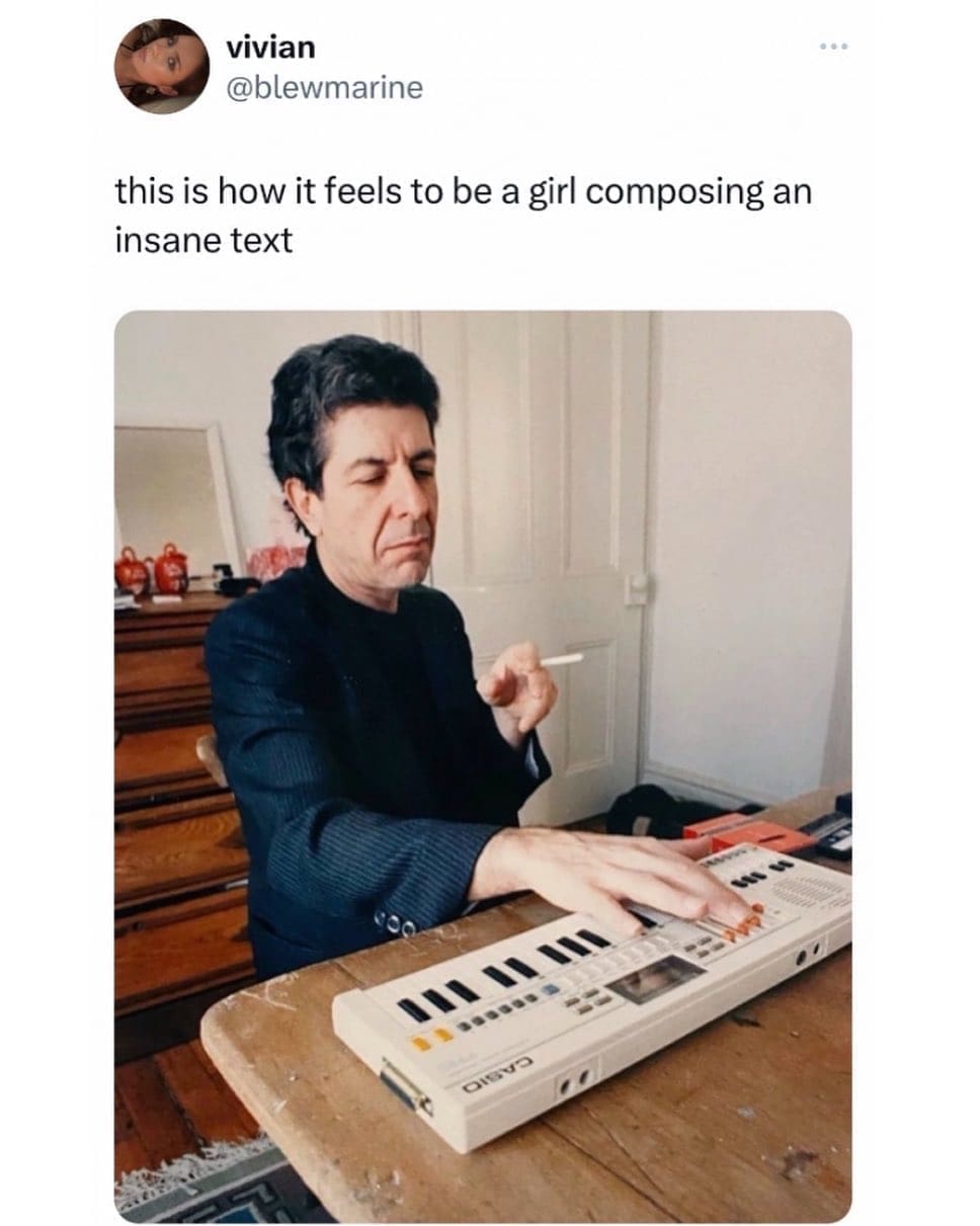 funny memes this is how it feels to be a girl composing an insane text