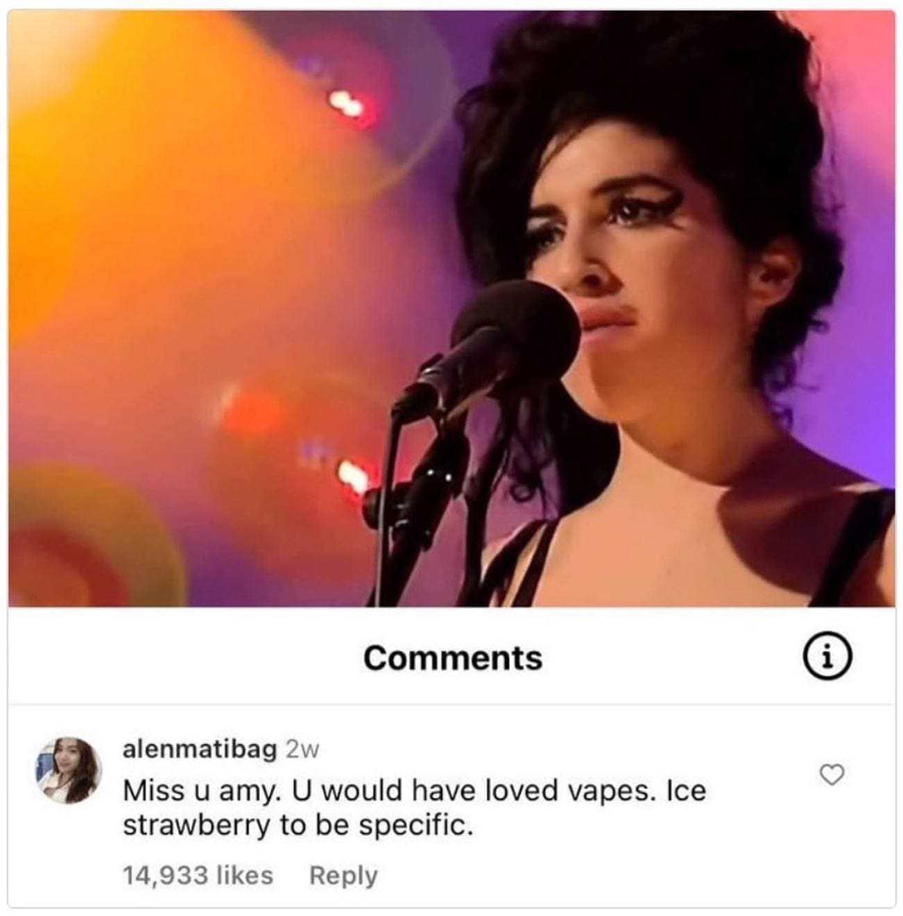 funny memes Miss u amy. U would have loved vapes. Ice strawberry to be specific.