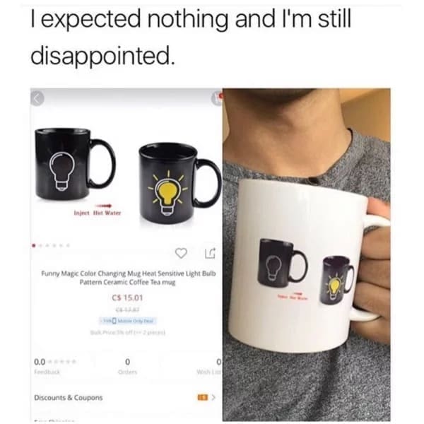 funny pics I expected nothing and I'm still disappointed.