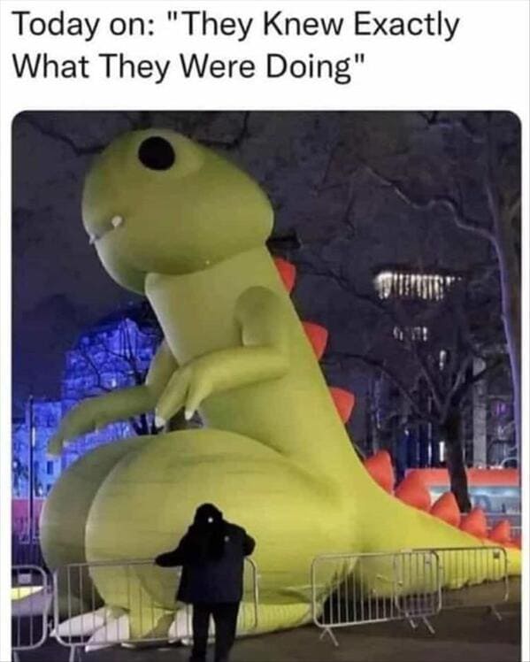 funny pics Today on: "They Knew Exactly What They Were Doing"