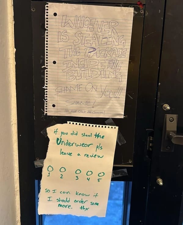 funny pics WHOEVER IS SENTING THE TRACKATE INSPEN BUILDINg 有HME CN yeed • HANE! 210 a CAck La Crosses, if you did steal the Underwear pls leave a review