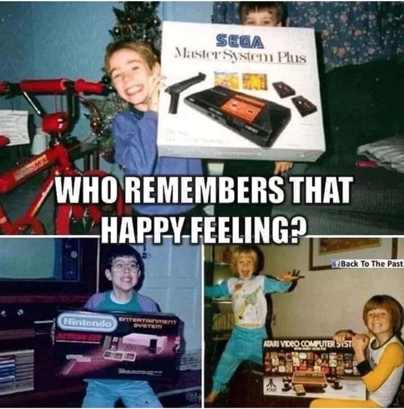 Retro gaming memes WHO REMEMBERS THAT HAPPY FEELING?