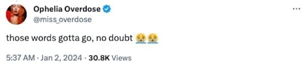 accidental swinger tattoo those words gotta go, no doubt