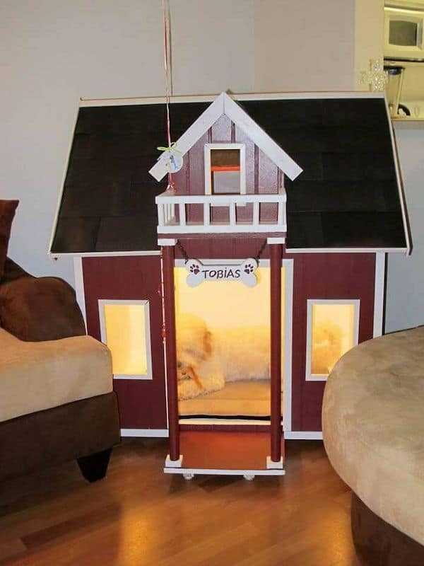 awesome dog houses, doggy luxury