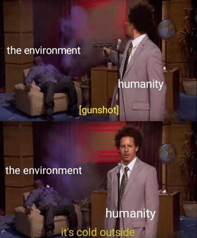 climate change memes, environmental laughter
