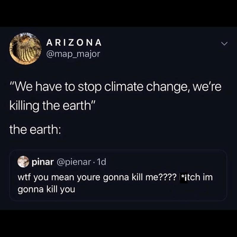 climate change memes, environmental laughter