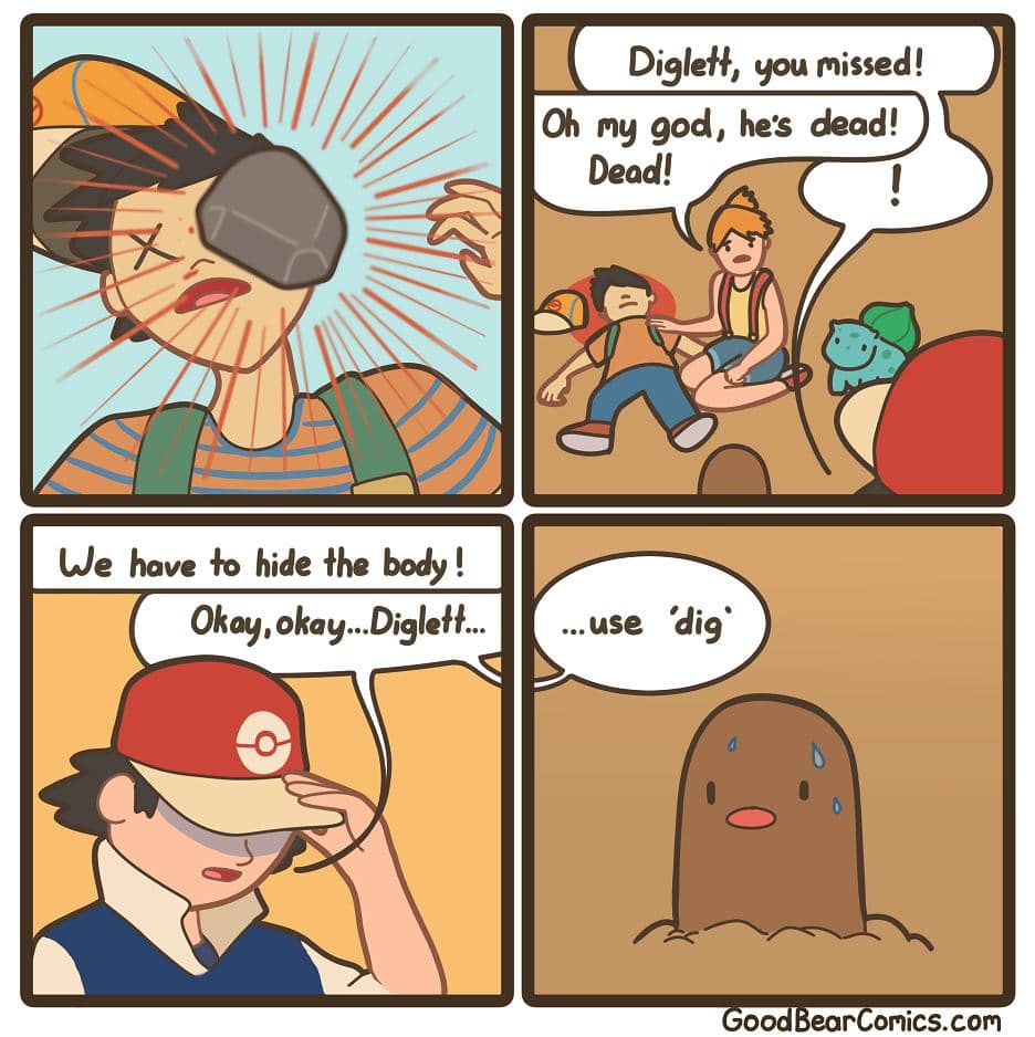 dark humor comics, twisted comic endings