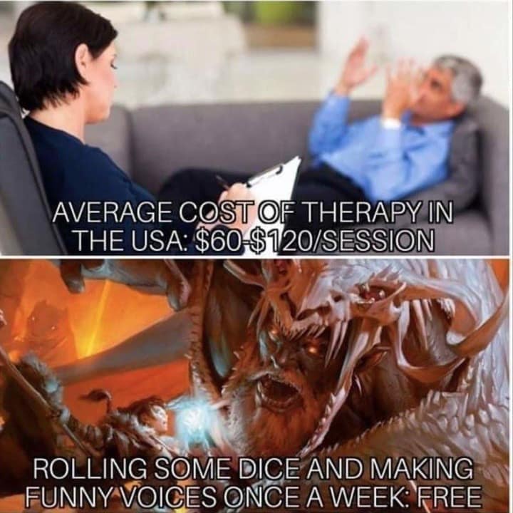 d&d memes, dnd memes, tabletop humor