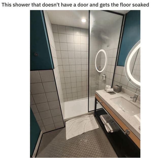 design fails, interior disasters