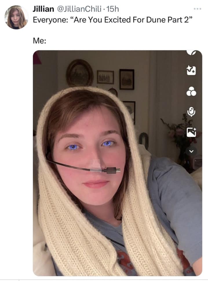 dune 2 popcorn memes, dune part two memes, dune part 2 memes, dune 2 memes