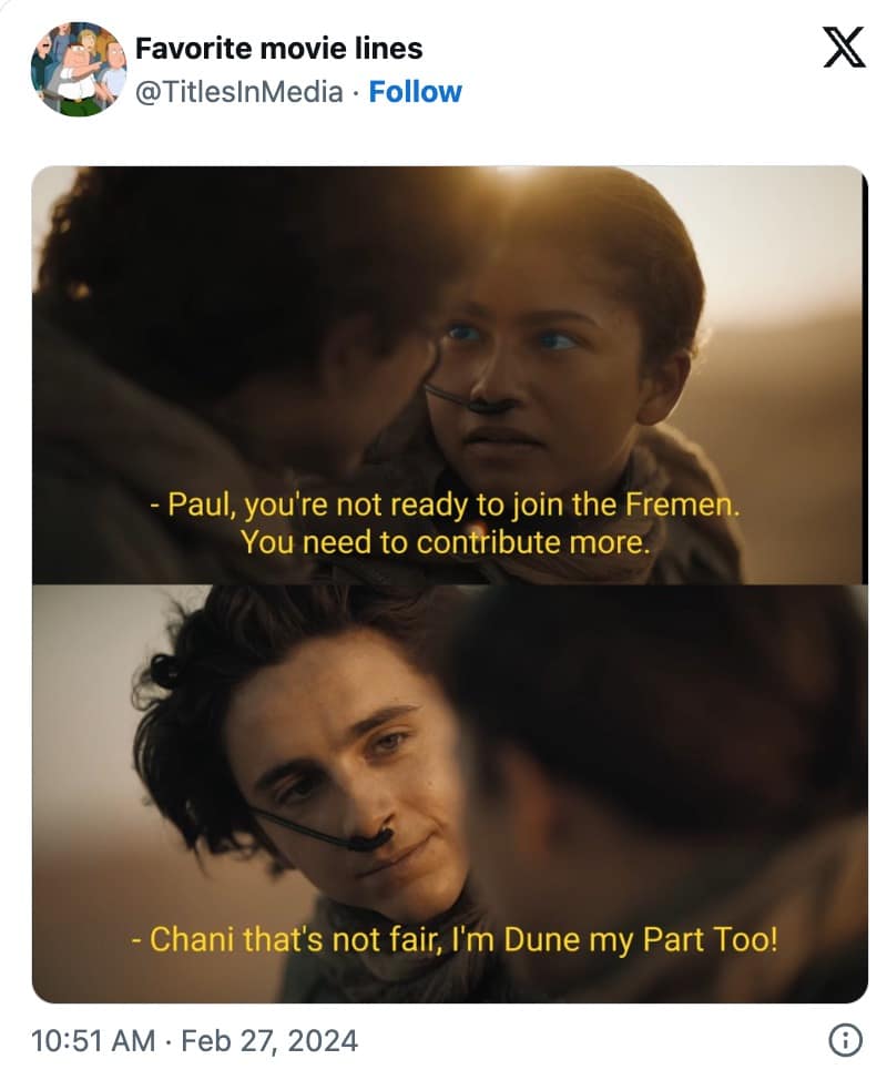 dune 2 popcorn memes, dune part two memes, dune part 2 memes, dune 2 memes