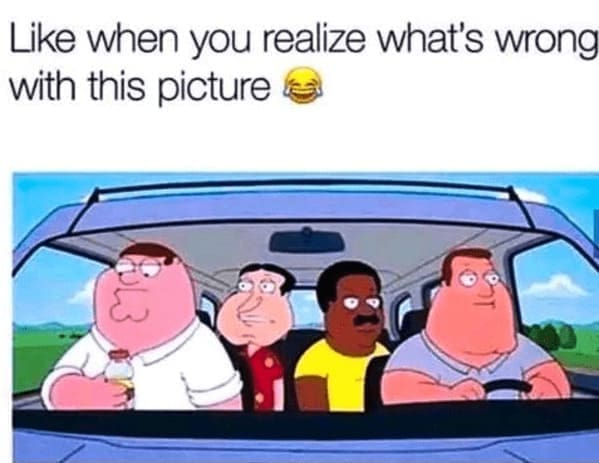 family guy memes Like when you realize what's wrong with this picture