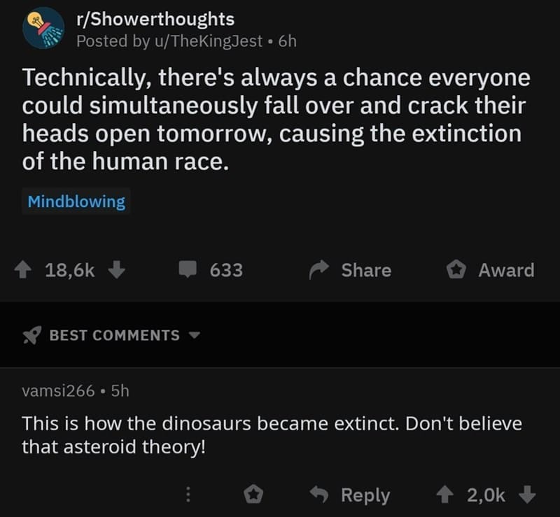 funny ask reddit threads