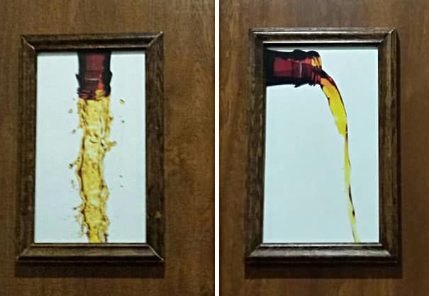 funny bathroom signs, witty toilet signs