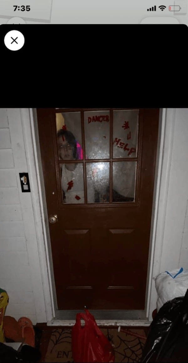 funny DoorDash delivery photo