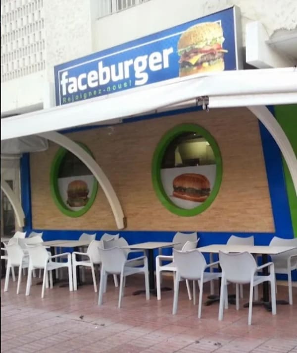 Funny knockoff brands Faceburger