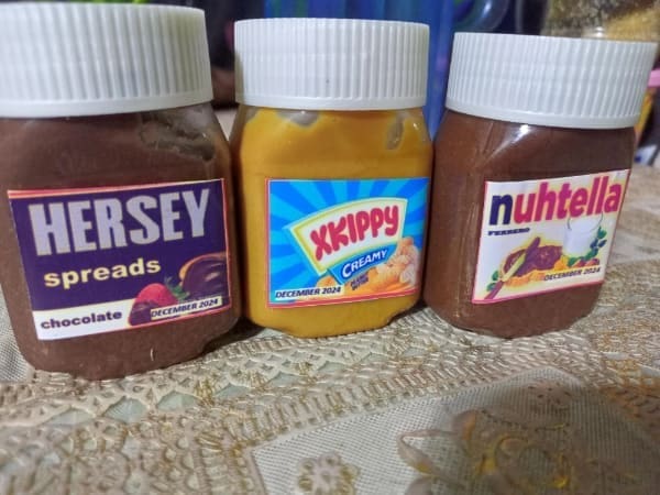 Funny knockoff brands HERSEY spreads chocolate OR CEMBER TOM ХКІРРУ CREAME nuhtella