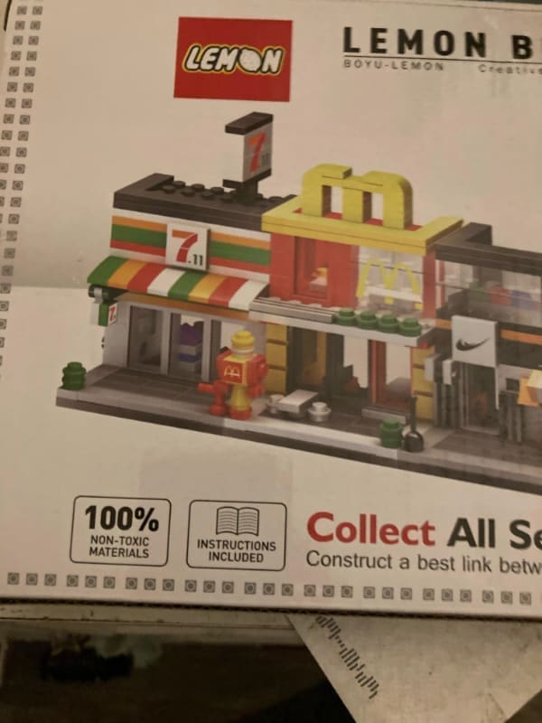 Funny knockoff brands LEMON lego