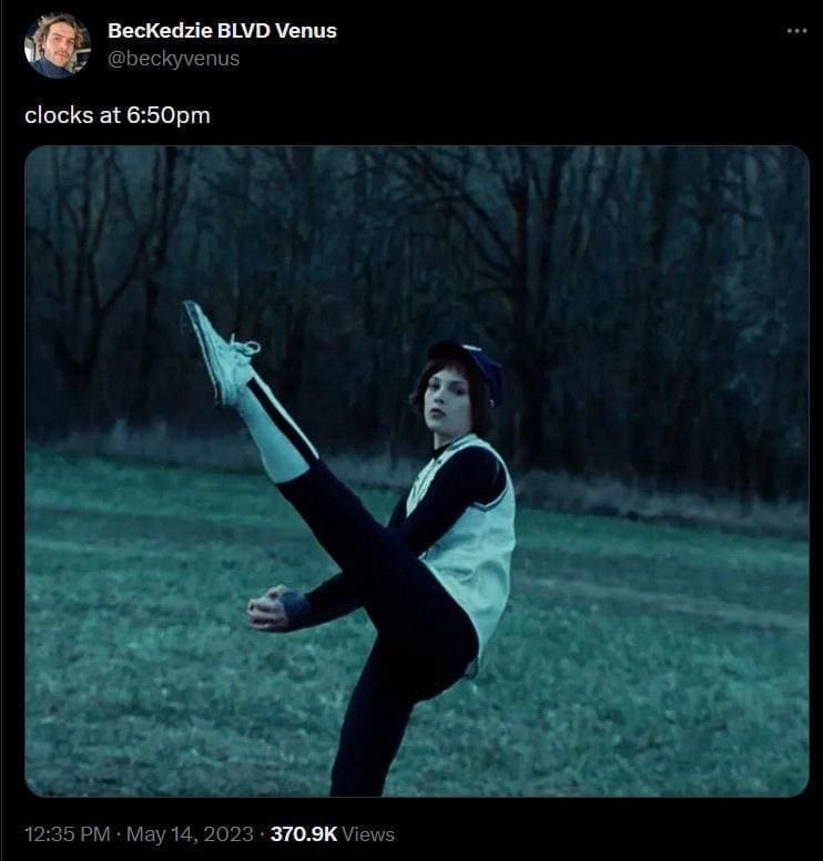 funny memes clocks at 6:50pm twilight