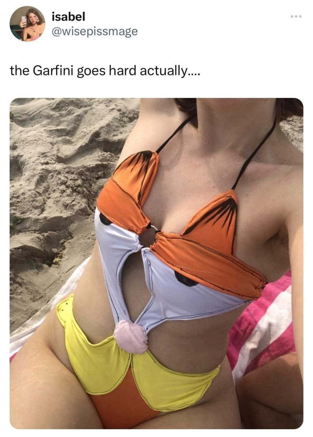 funny memes @wisepissmage the Garfini goes hard actually....