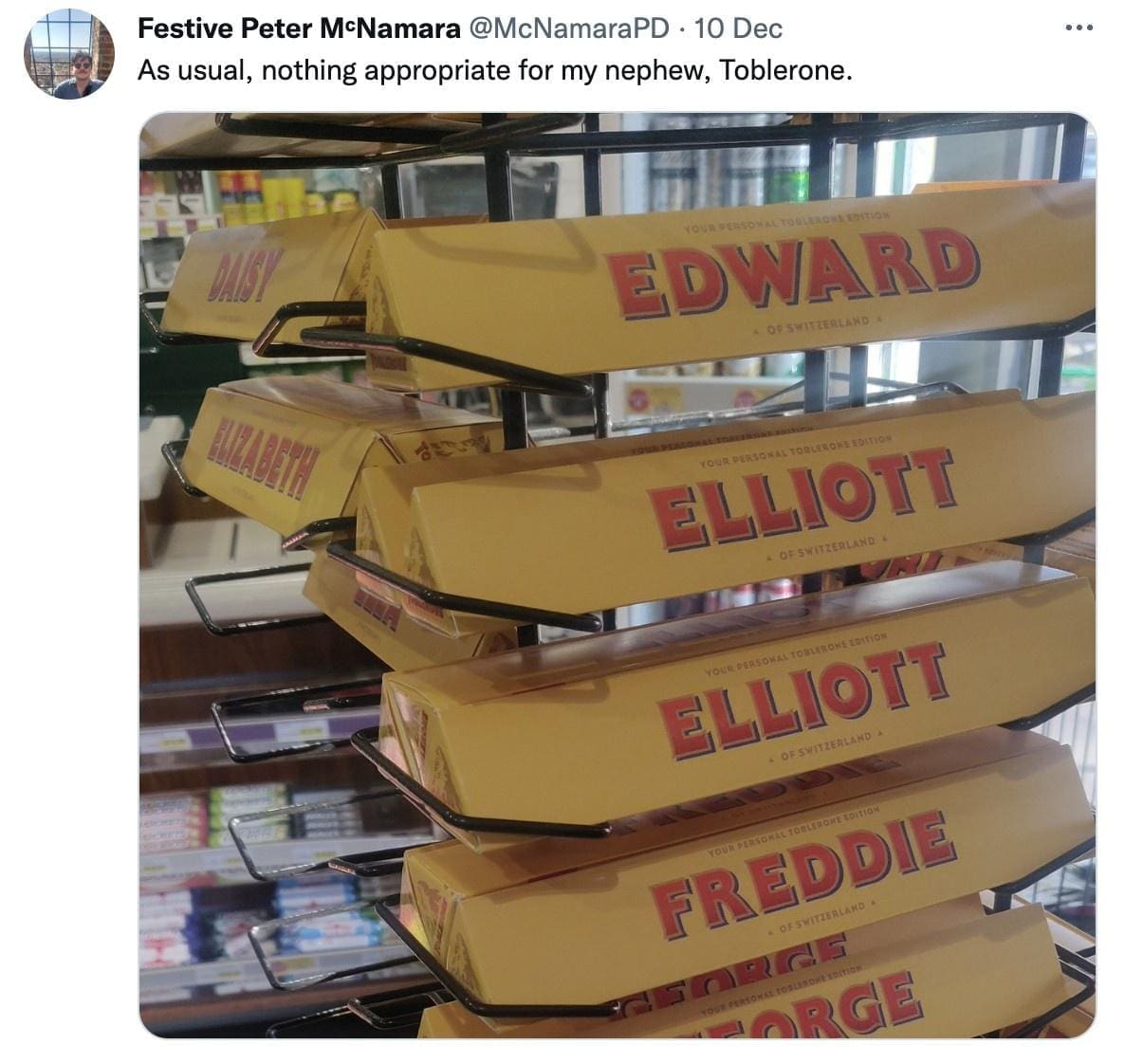 funny memes As usual, nothing appropriate for my nephew, Toblerone.