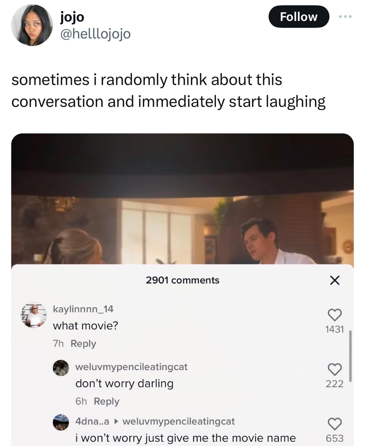 funny memes sometimes i randomly think about this conversation and immediately start laughing