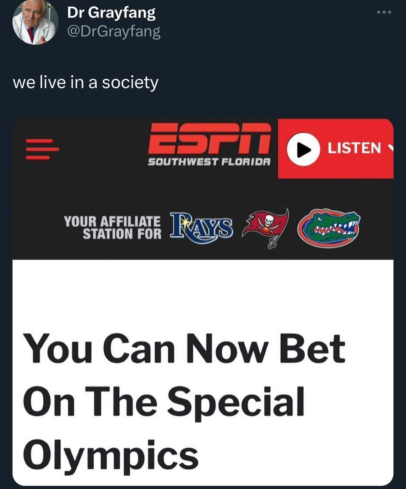 funny pics You Can Now Bet On The Special Olympics