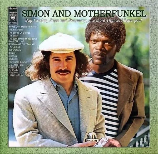 funny pics SIMON AND MOTHERFUNKEL