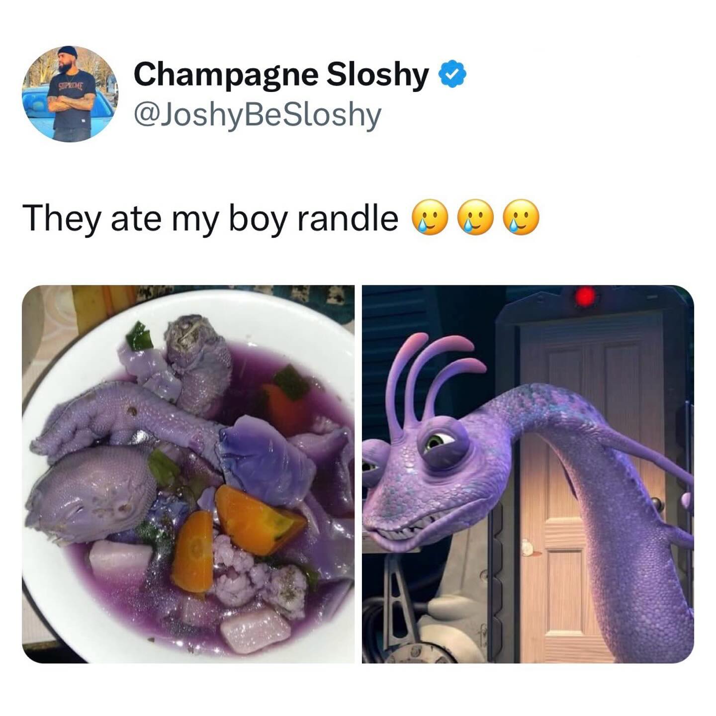 funny pics They ate my boy randle