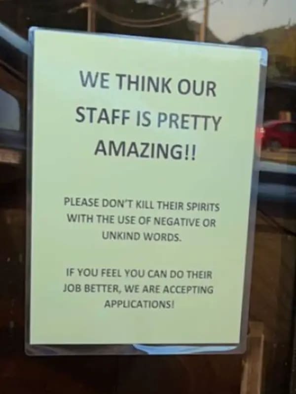 funny restaurant signs