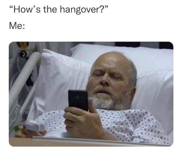 hungover meme