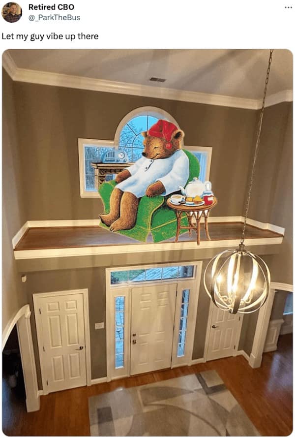 inaccessible foyer landing, twitter thread