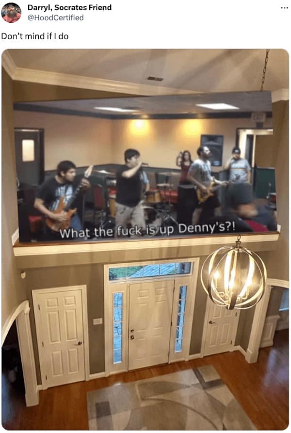 inaccessible foyer landing, twitter thread