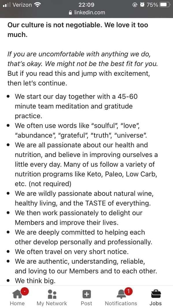 job search memes Our culture is not negotiable. We love it too much. If you are uncomfortable with anything we do, that's okay. We might not be the best fit for you. But if you read this and jump with excitement, then let's continue.