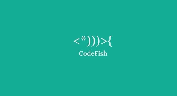Logos with hidden meanings CodeFish