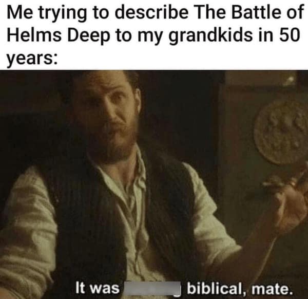 lotr memes, tolkien humor