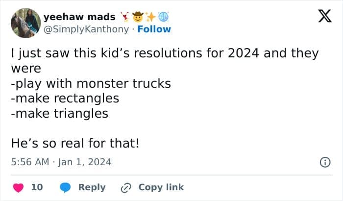 new years resolutions for kids