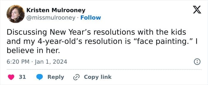 new years resolutions for kids