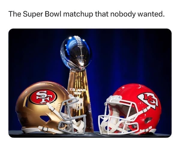 NFL memes The Super Bowl matchup that nobody wanted.