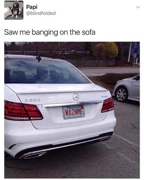 Puns Using Song Lyrics Saw me banging on the sofa