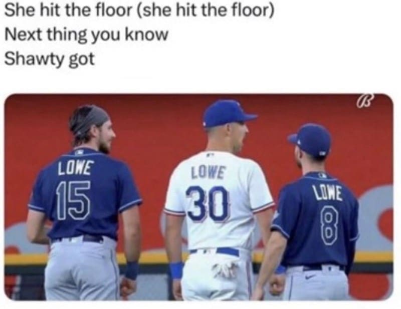 Puns Using Song Lyrics She hit the floor (she hit the floor) Next thing you know Shawty got LOWE 15 LOWE 30 LOME