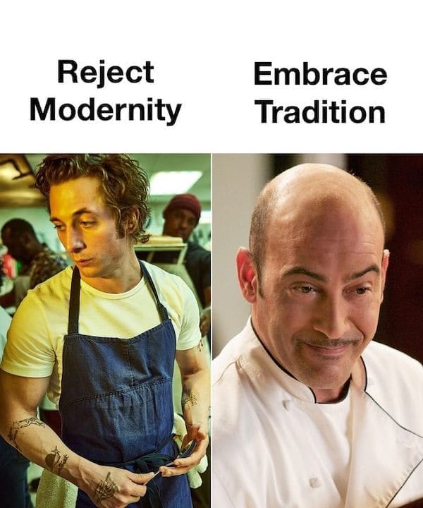 Sopranos memes Reject Modernity Embrace Tradition