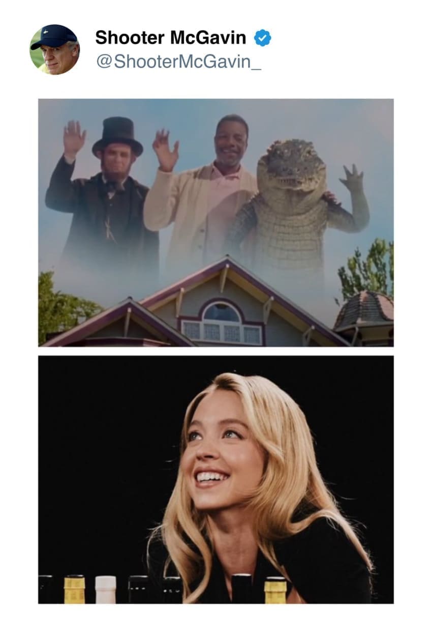 Sydney Sweeney hot ones memes 