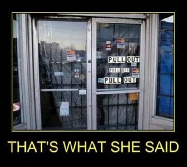 That's what she said memes 