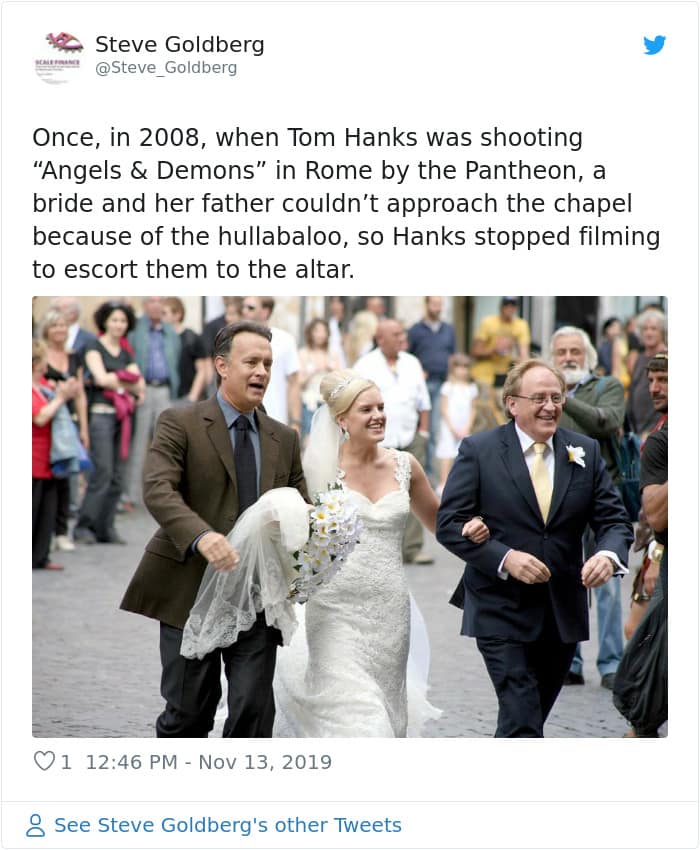 Tom hanks stories, wholesome content