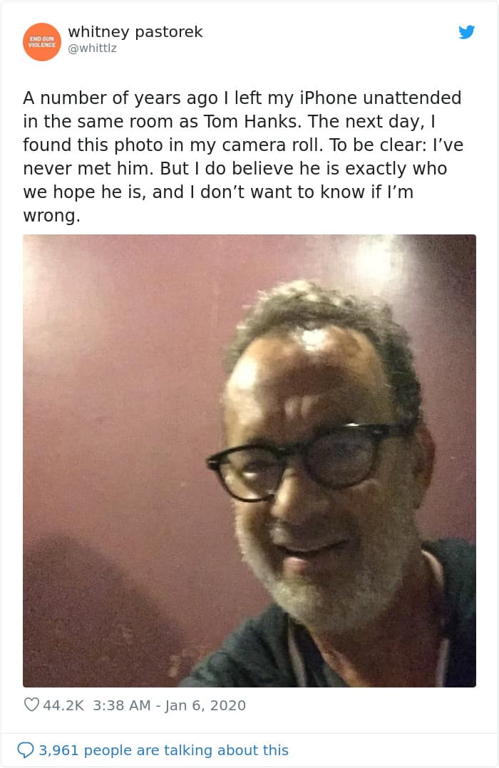 Tom hanks stories, wholesome content