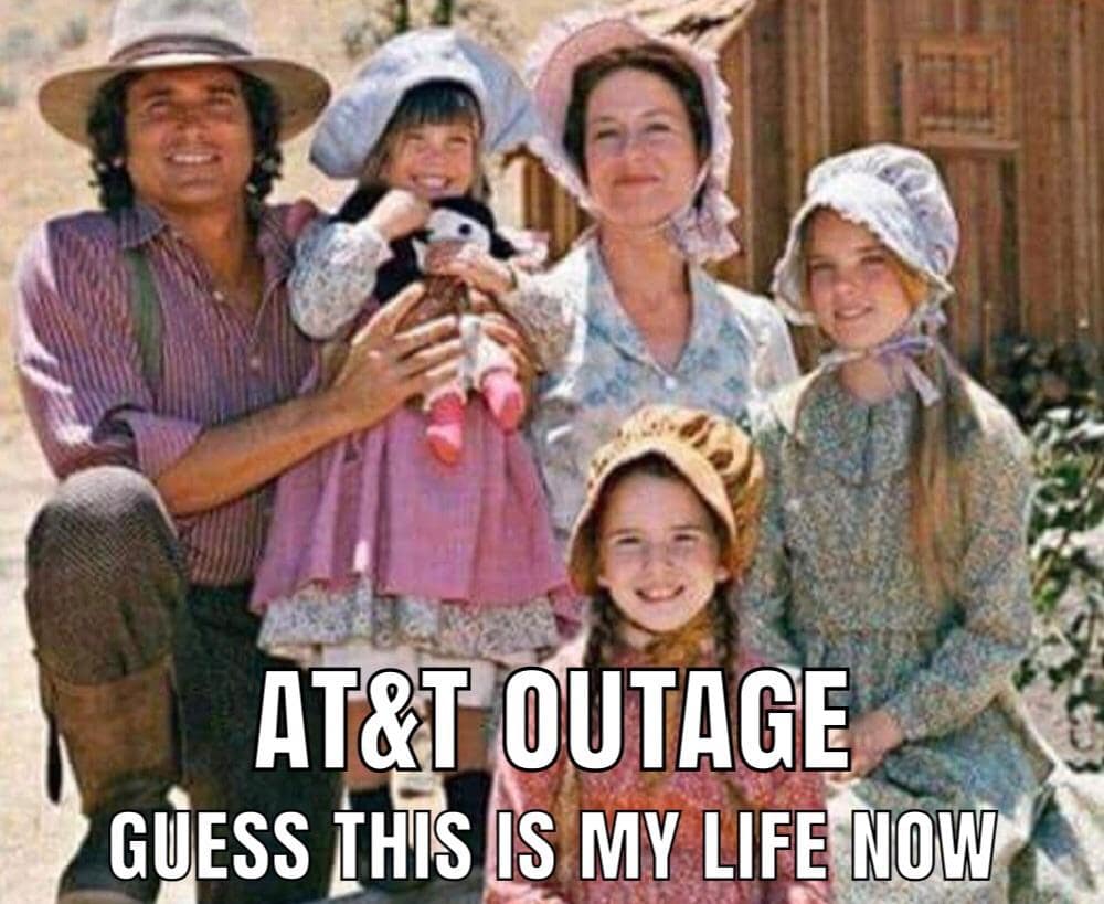 AT&T outage memes, AT&T outage, AT&T memes, AT&T