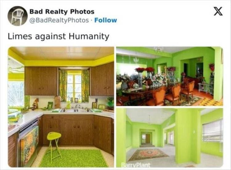 Bad Realty Photos Limes against Humanity
