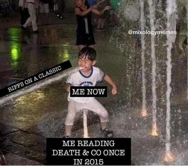 RIFFS ON A CLASSIC ME NOW ME READING DEATH & CO ONCE IN 2015